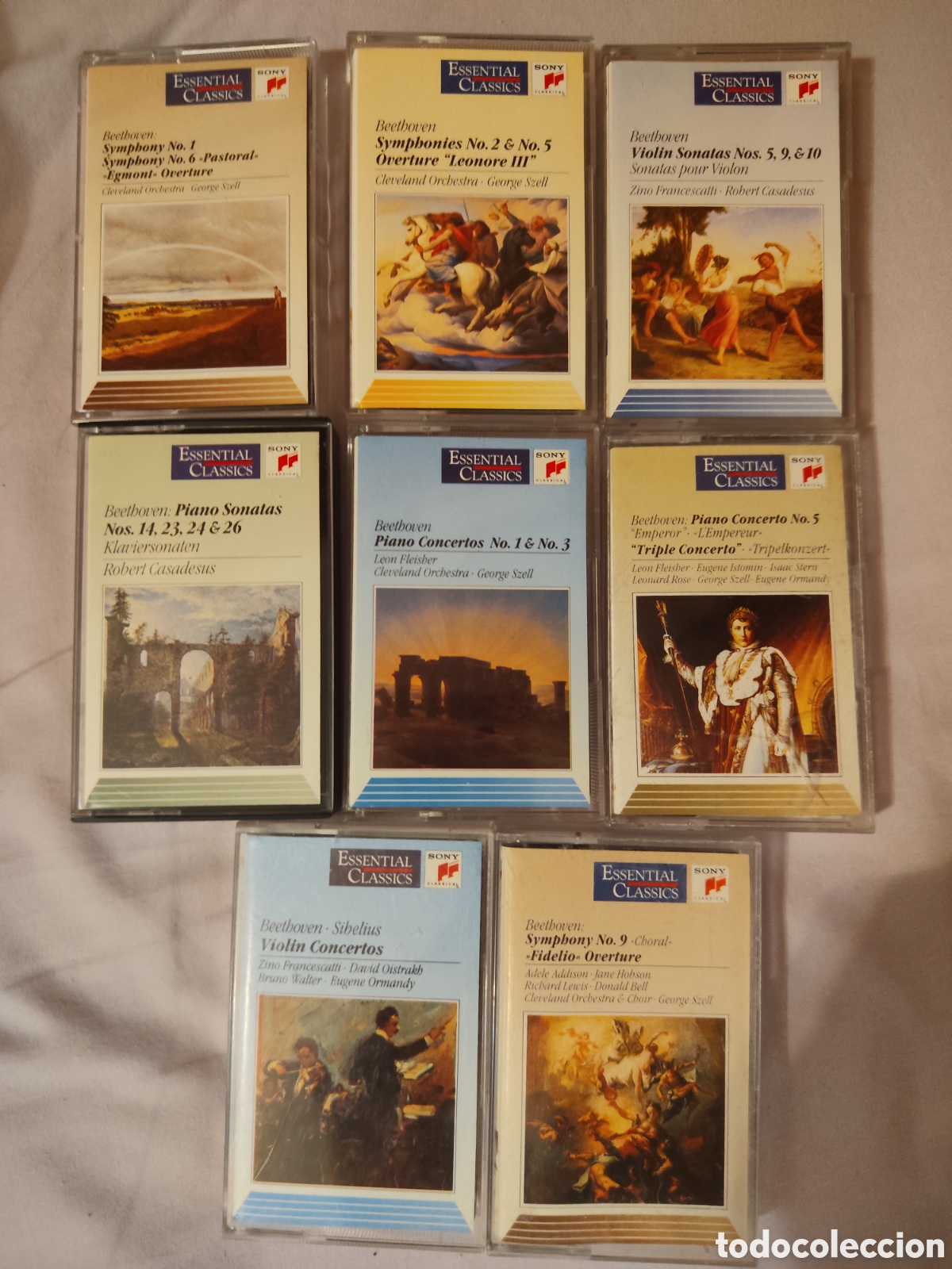 Casetes antiguos: Lote casettes Beethoven Essential Classics