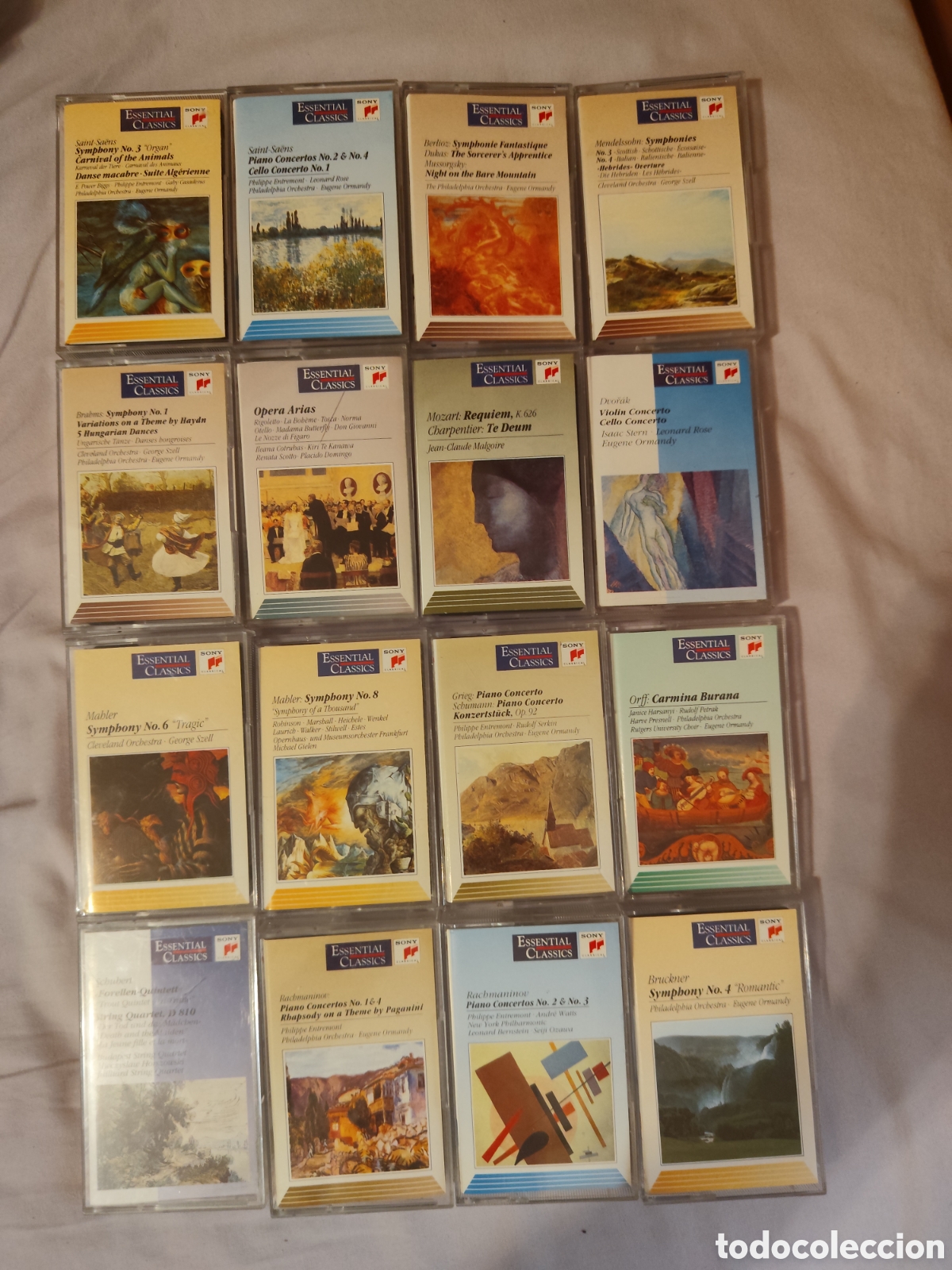 Casetes antiguos: Lote 16 casettes Essential Classics varios autores