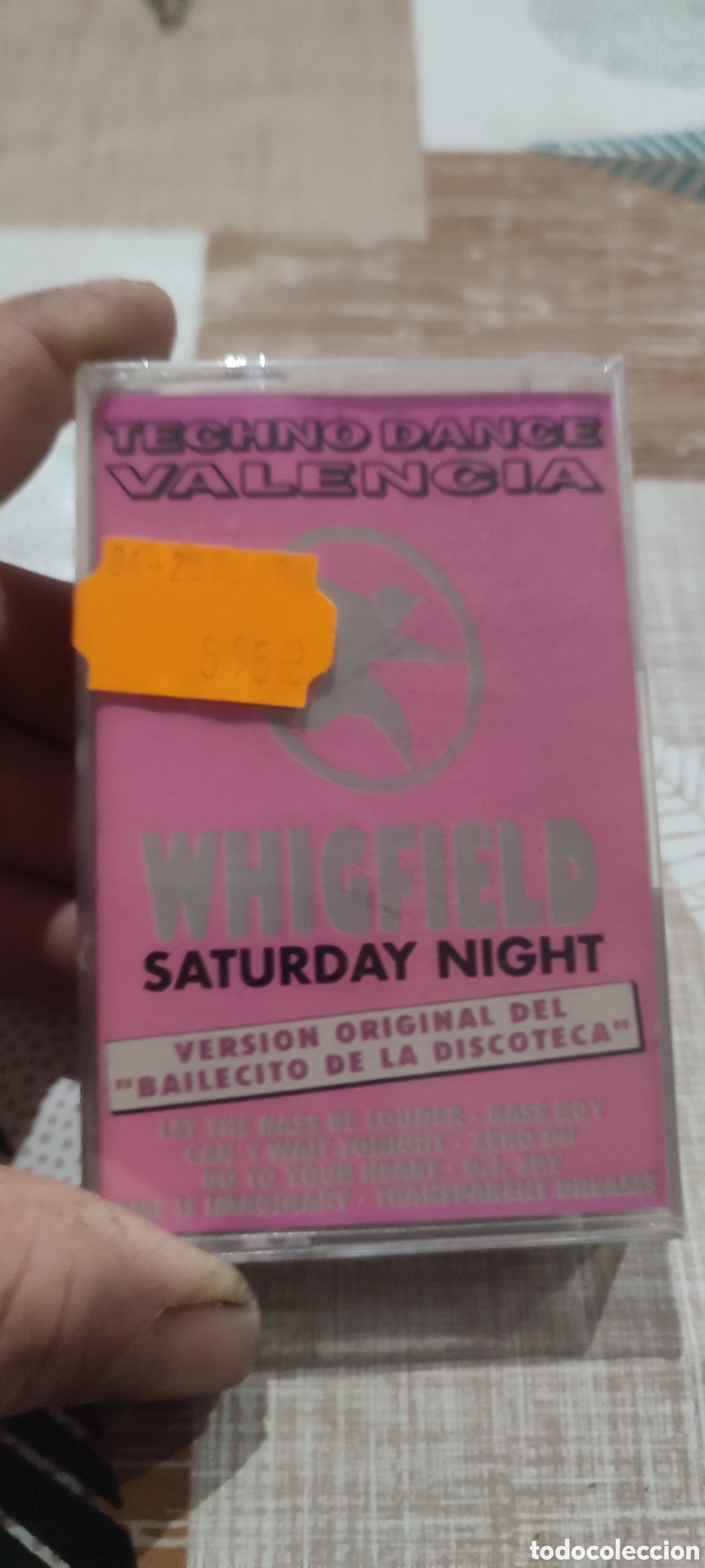 Casetes antiguos: Cinta casete Whigfield techno dance Valencia. Precintado, procede de tienda cerrada hace a&ntilde;os
