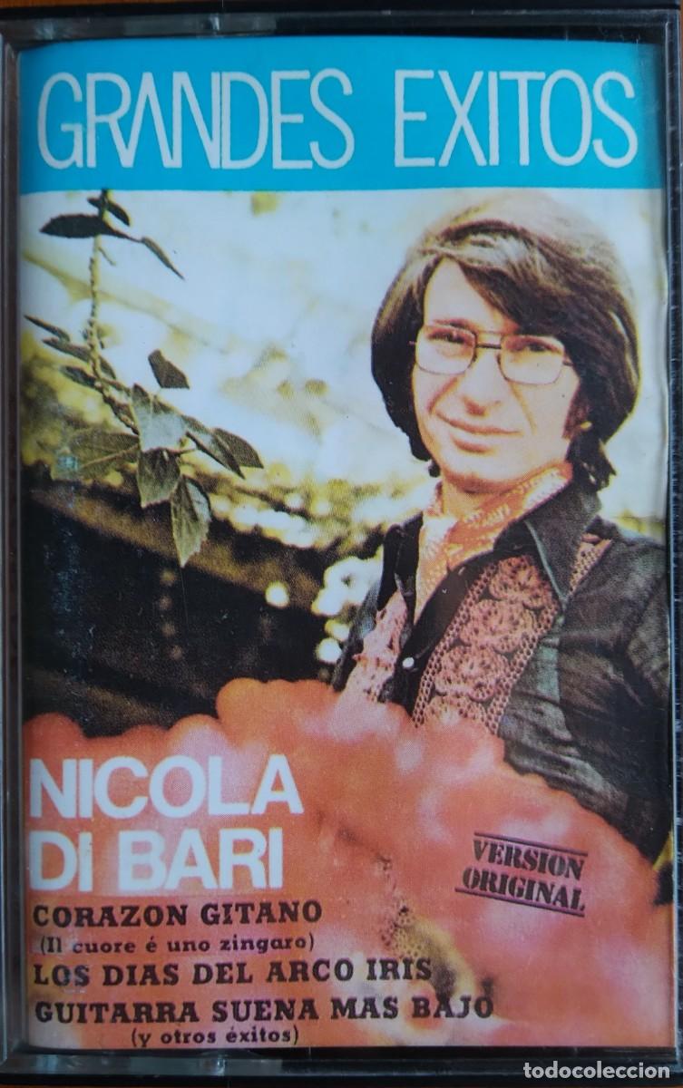 Casetes antiguos: NICOLA DI BARI 1989 * GRANDES &Eacute;XITOS* GUITARRA SUENA MAS BAJO
