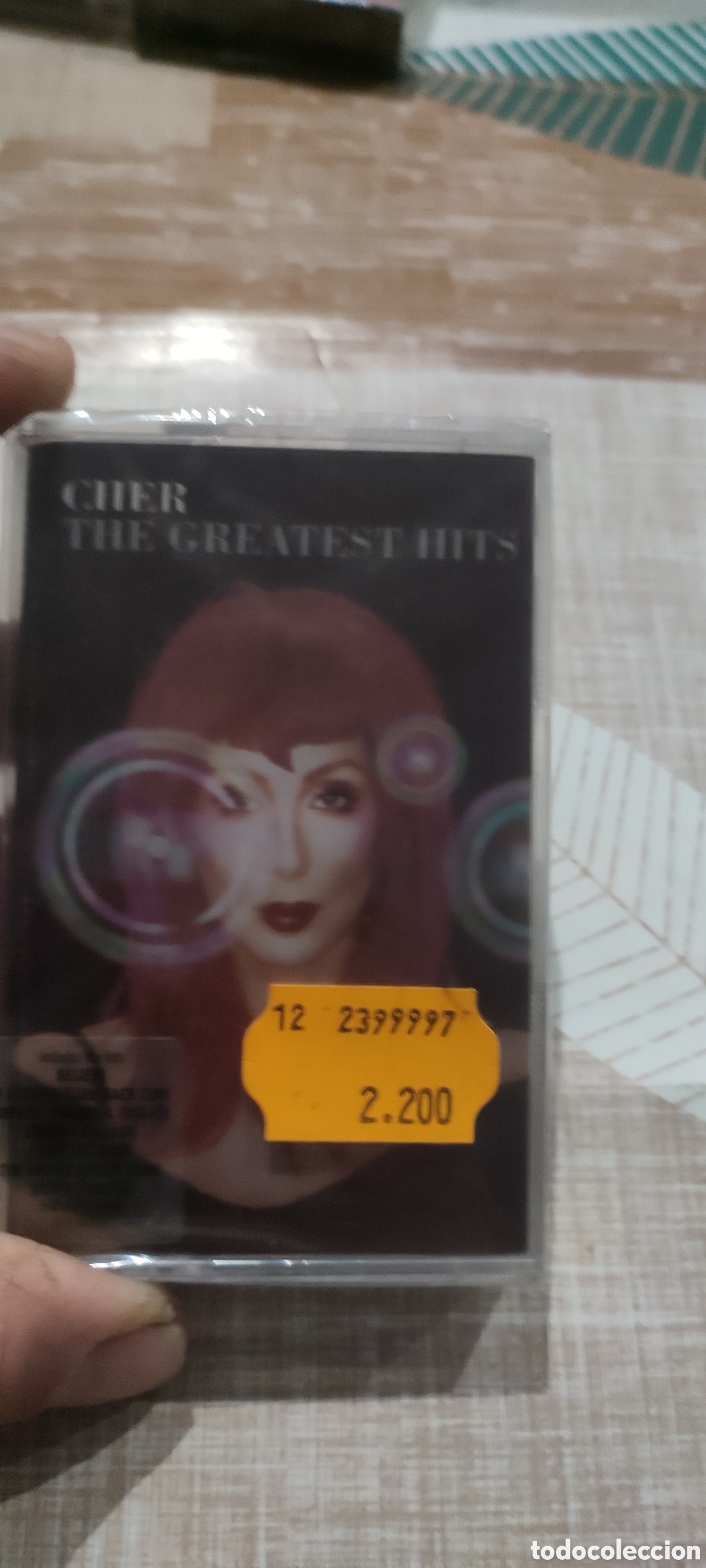 Casetes antiguos: Cinta casete Cher, The greatest hits. Cassette Precintado, procede de tienda cerrada hace a&ntilde;os