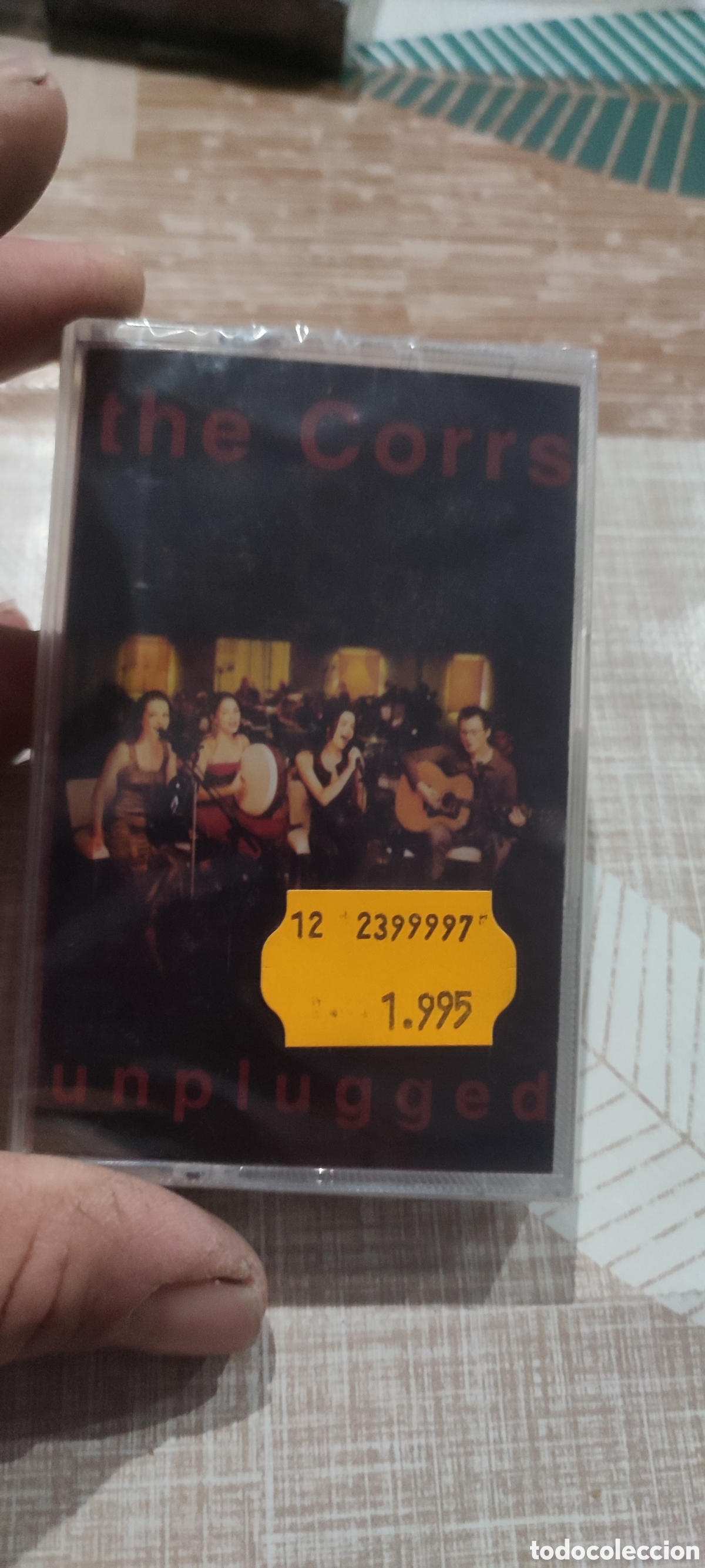 Casetes antiguos: Cinta casete The Corrs unplugged . Cassette Precintado, procede de tienda cerrada hace a&ntilde;os