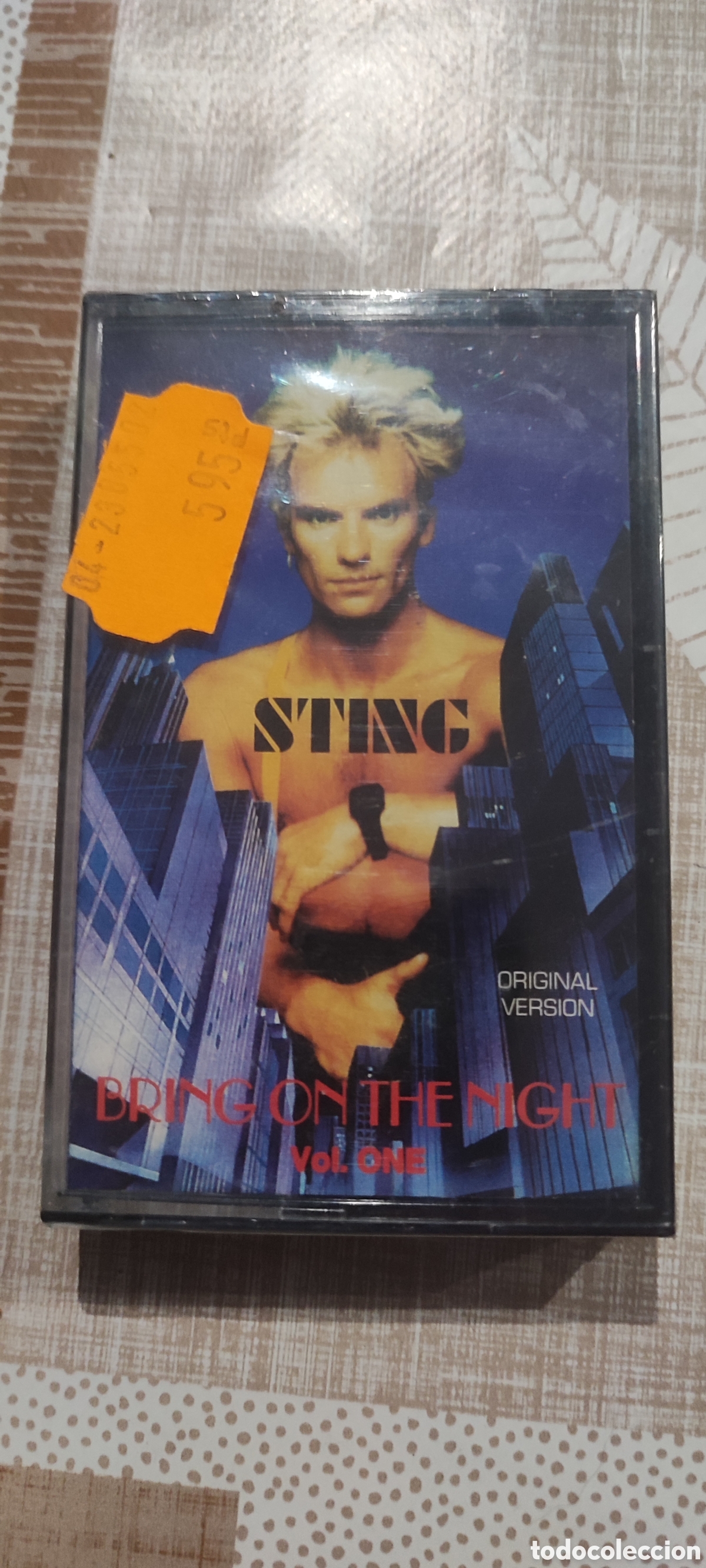 Casetes antiguos: Cinta casete Sting, Bring on The Night. Cassette Precintado, procede de tienda cerrada hace a&ntilde;os