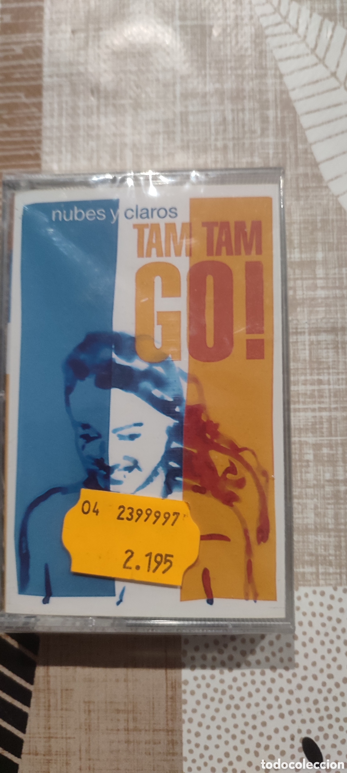 Casetes antiguos: Cinta casete Tam Tam Go, nubes y claros. Cassette Precintado, procede de tienda cerrada hace a&ntilde;os
