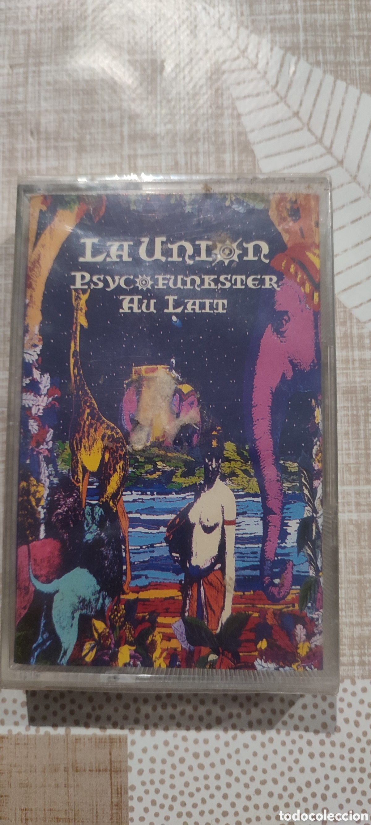 Casetes antiguos: Cinta casete La Union Psycofunkster. Cassette Precintado, procede de tienda cerrada hace a&ntilde;os