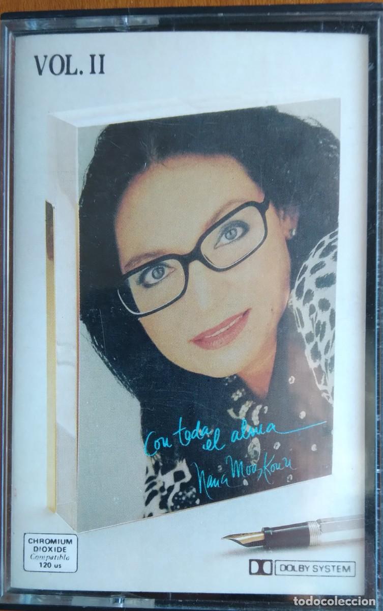Casetes antiguos: NANA MOUSKOURI * 1986 * CON TODA EL ALMA* LOVE STORY *LOS NI&Ntilde;OS DEL PIREO*YESTERDAY
