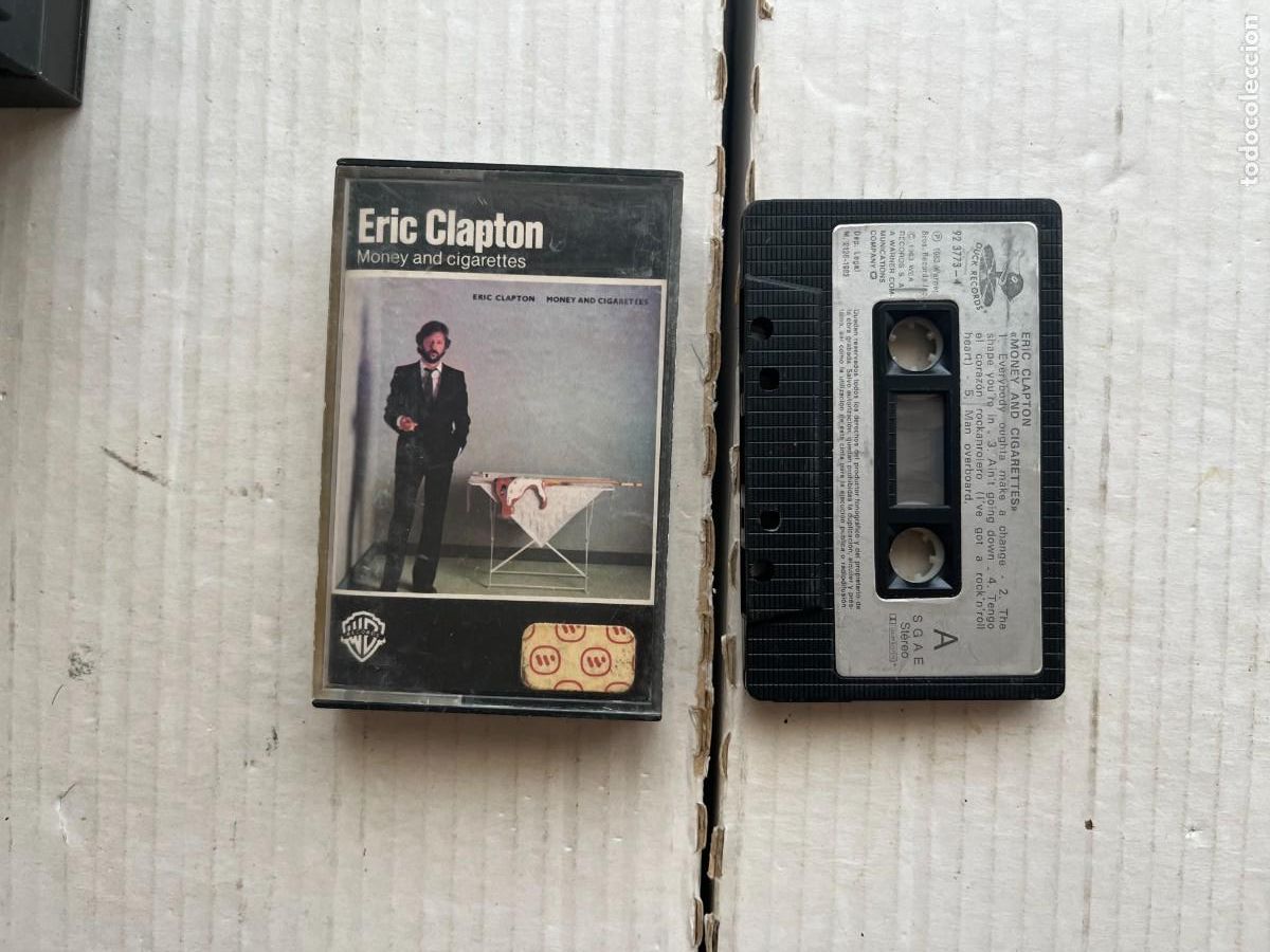 Casetes antiguos: ERIC CLAPTON - MONEY AND CIGARETTES - CINTA CASETE CASSETTE KREATEN