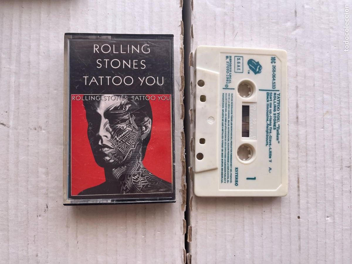 Casetes antiguos: ROLLING STONES TATOO YOU - CINTA CASETE CASSETTE KREATEN