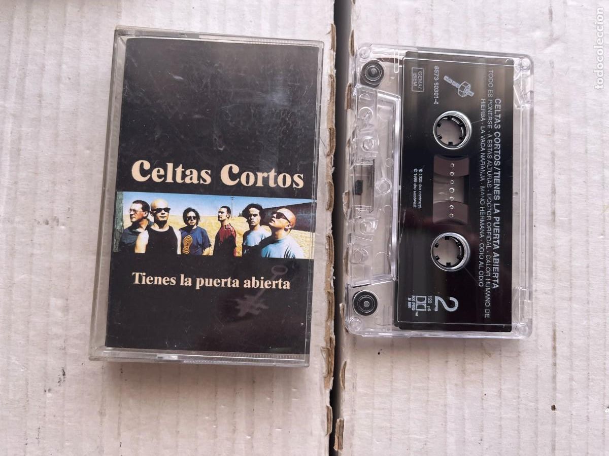 Casetes antiguos: CELTAS CORTOS TIENES LA PUERTA ABIERTA - CINTA CASETE CASSETTE KREATEN