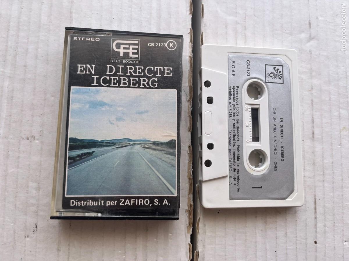 Casetes antiguos: ICEBERG SENTIMENTS- - CINTA CASETE CASSETTE KREATEN