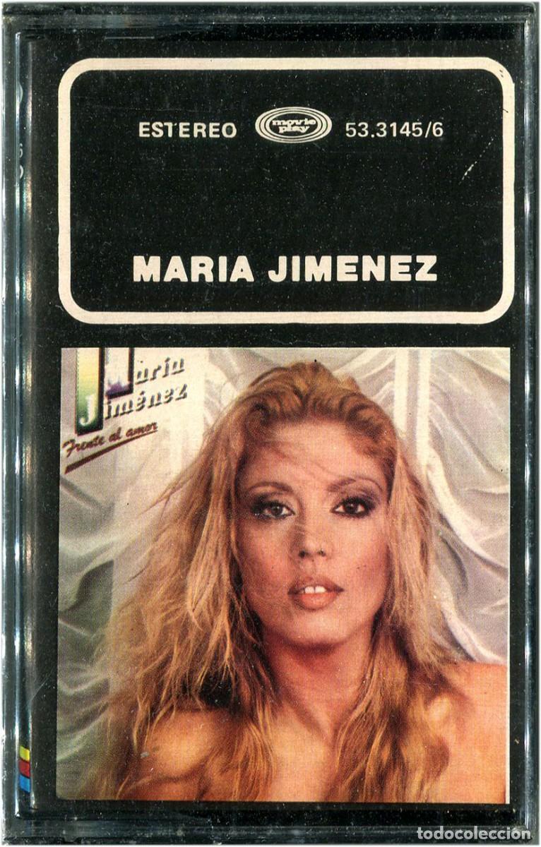 Casetes antiguos: Mar&iacute;a Jim&eacute;nez &lrm;&ndash; Frente Al Amor - Cassette Spain 1981 - Movieplay 53.3145/6 - Precintado