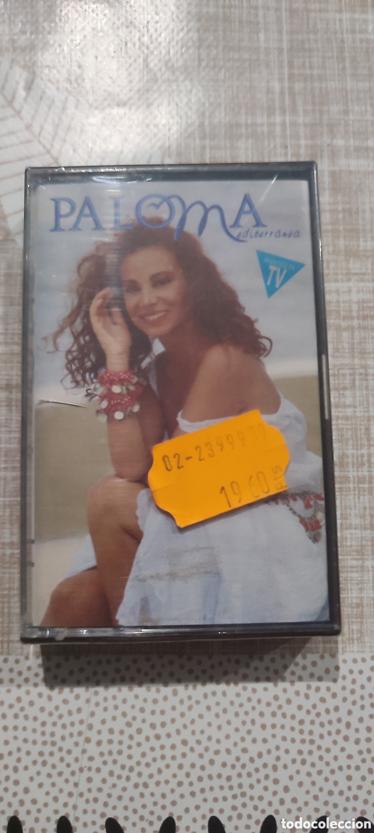 Casetes antiguos: Cinta casete Paloma san Basilio, Mediterr&aacute;neo. Cassette Precintado de tienda cerrada hace a&ntilde;os.