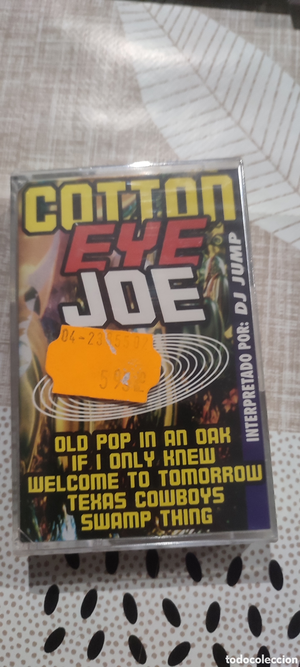 Casetes antiguos: Cinta casete Cotton Eye Joe, dj Jump. Cassette Precintado de tienda cerrada hace a&ntilde;os.