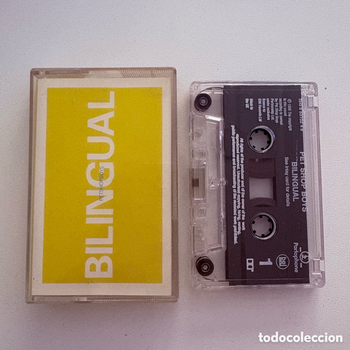 Cassettes Anciennes: cinta cassette Pet Shop Boys &lrm;&ndash; Bilingual edicion UK de 1996