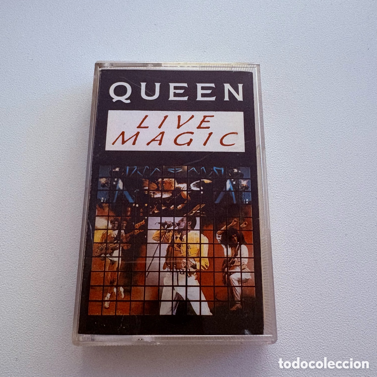 Casetes antiguos: cinta cassette Queen &ndash; Live Magic edicion espa&ntilde;ola de 1986