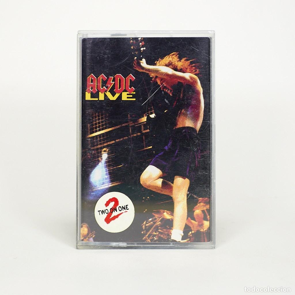 Casetes antiguos: Cassette AC/DC - Live (1992) Rara Edici&oacute;n de Importaci&oacute;n Malasia. Sello ATCO. Muy buen estado