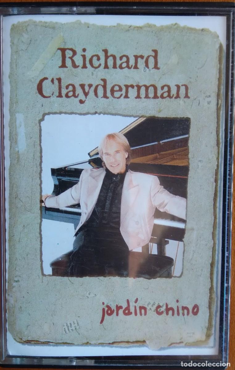 Casetes antiguos: RICHARD CLAYDERMAN *1998*JARDIN CHINO*COMO VIVO*BELLA*