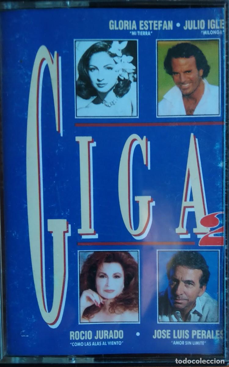 Casetes antiguos: GIGA * 1993* GLORIA ESTEFAN * JULIO IGLESIAS * ROCIO JURADO *JOSE LUIS PERALES*