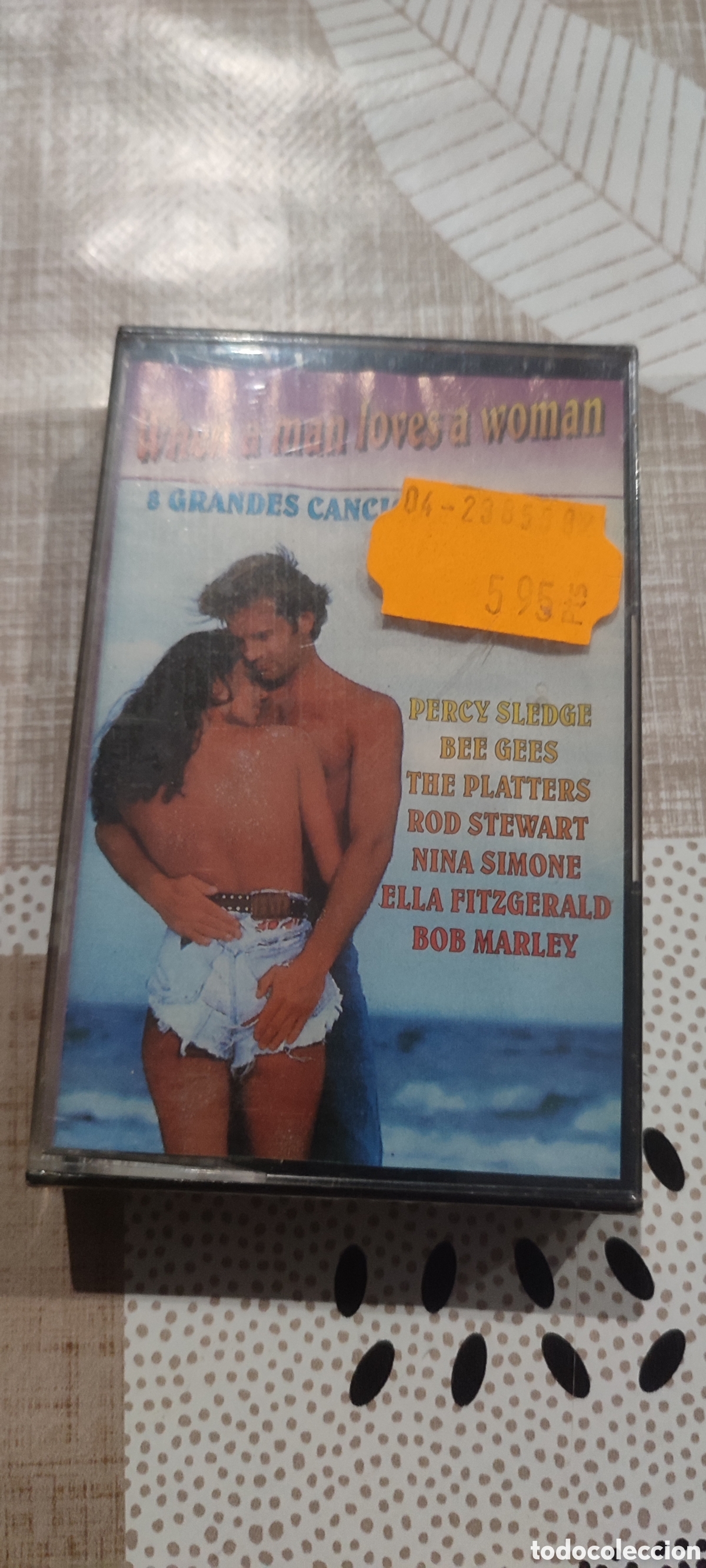 Casetes antiguos: Cinta casete When a man loves a Woman. Cassette Precintado de tienda cerrada hace a&ntilde;os.