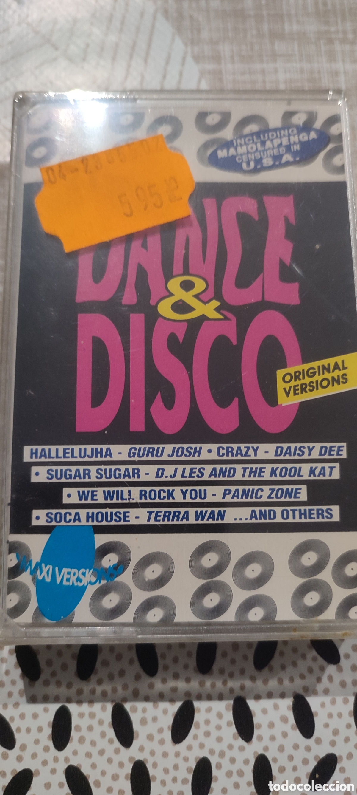 Casetes antiguos: Cinta casete Dance & Disco. Cassette Precintado de tienda cerrada hace a&ntilde;os.