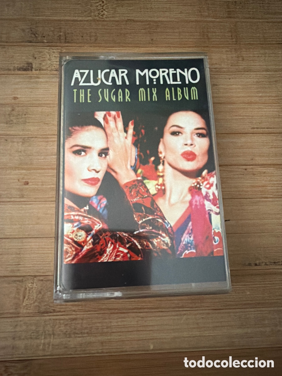 Casetes antiguos: Az&uacute;car Moreno The Sugar Mix &Aacute;lbum - Casete SEMINUEVO