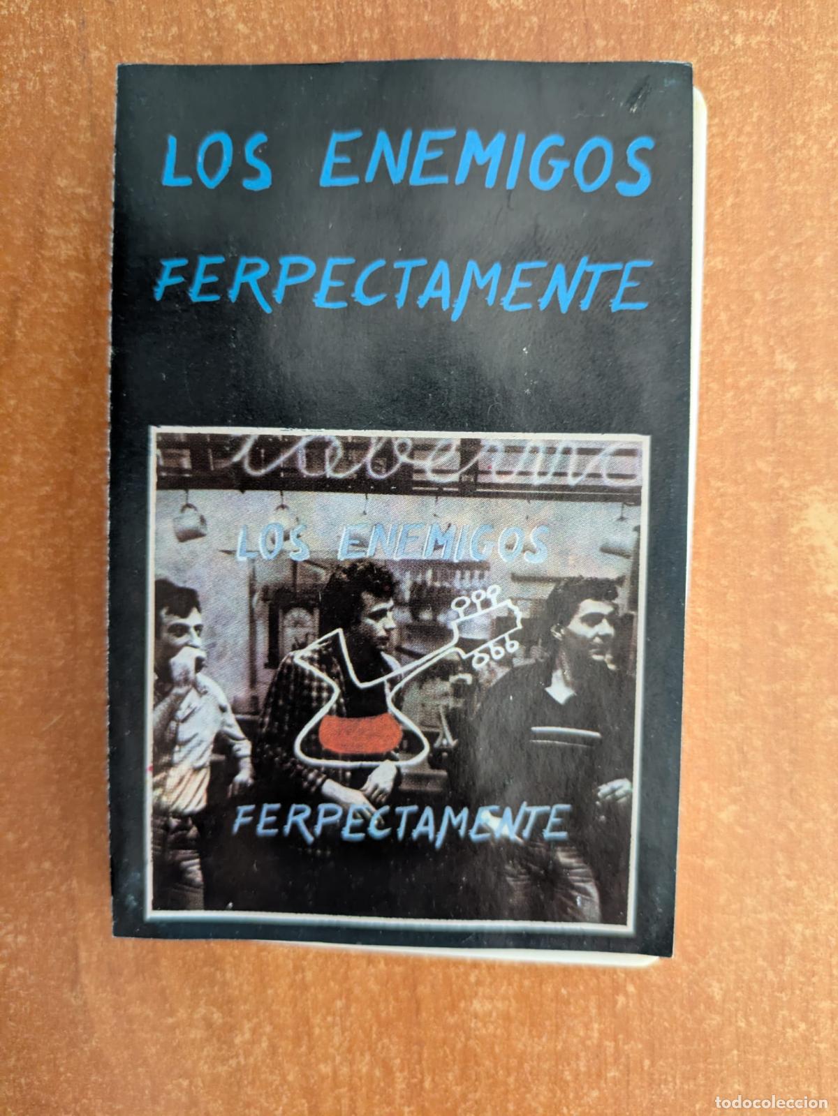 Casetes antiguos: LOS ENEMIGOS. Ferpectamente. Gasa. A&ntilde;o 1986.