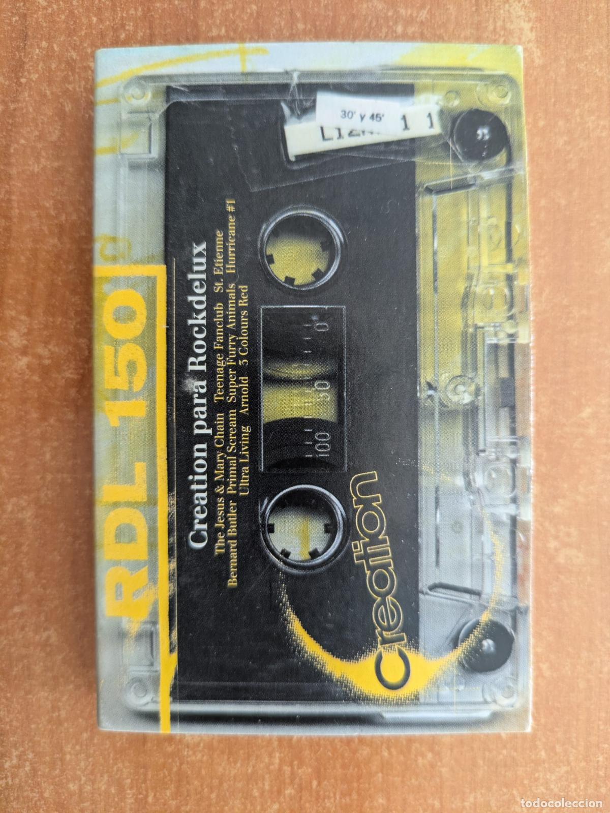 Casetes antiguos: Creation para Rockdelux. Teenage Fanclub. St Etienne. Bernard Butler. Primal Scream. Arnold. 1998.