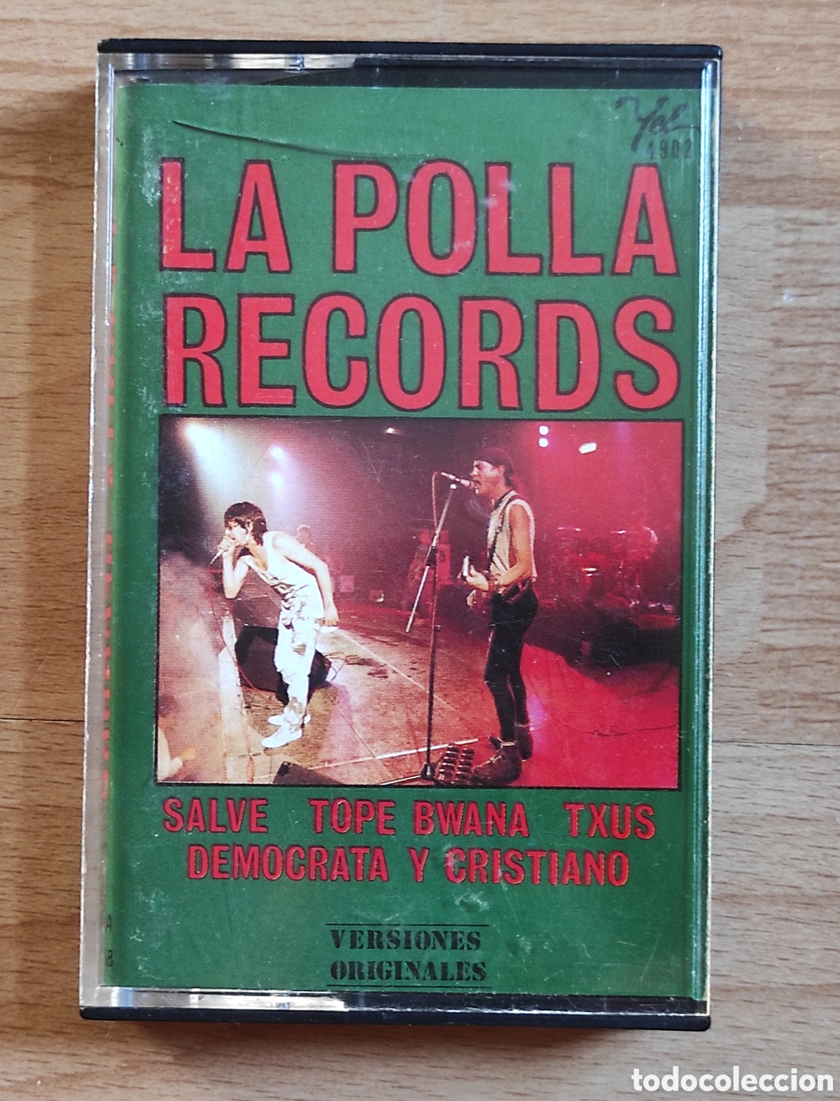 Casetes antiguos: La polla records-casete Oihuka-Versiones originale