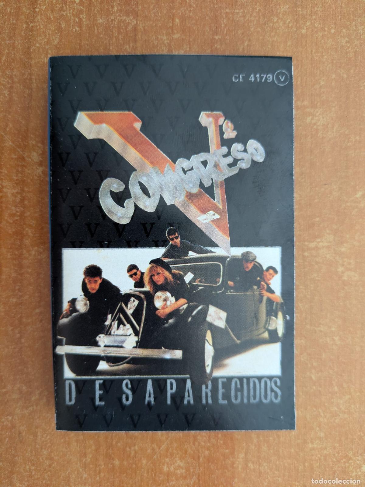 Casetes antiguos: V CONGRESO. Desaparecidos. CFE. A&ntilde;o 1984.