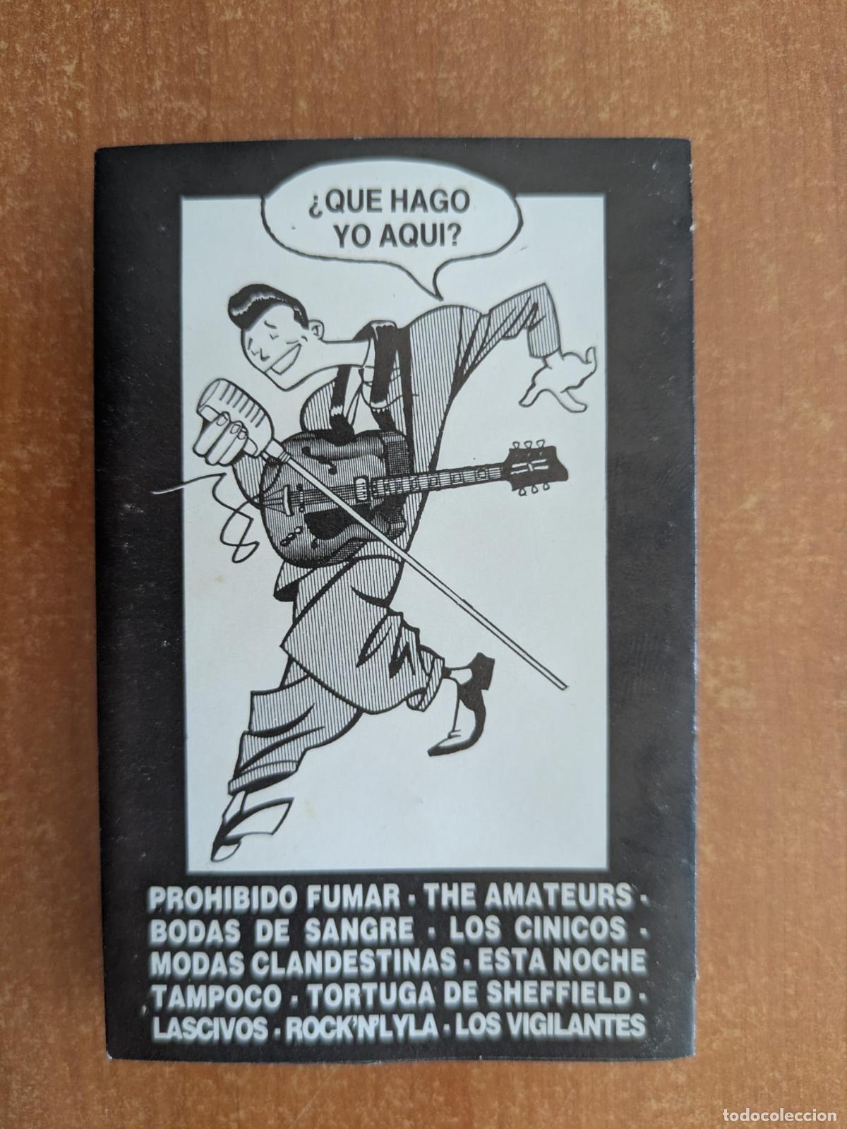 Cassetes antigas: &iquest;Que hago yo aqu&iacute;?. Prohibido fumar. Bodas de sangre. Lascivos. Esta noche tampoco. C&iacute;nicos.A&ntilde;o 1988
