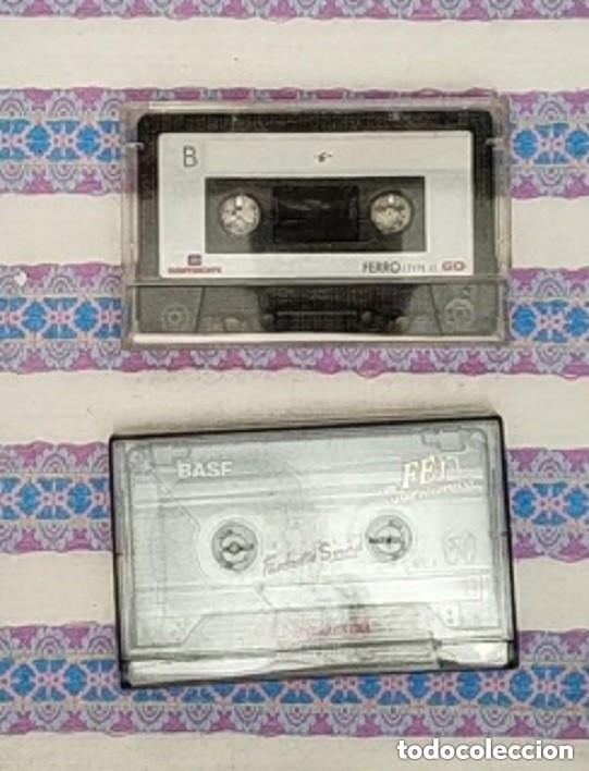Casetes antiguos: 2 CINTAS CASETES 60 MIN - CONTINENTE Y BASH - YA USADAS - Foto 1