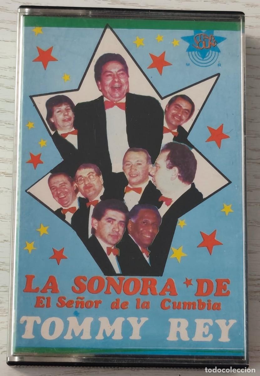 Cassetes antigas: CASSETTE: LA SONORA DE EL SE&Ntilde;OR DE LA CUMBIA TOMMY REY - CONT&Eacute;STAME / DAME M&Aacute;S / NO PONGO CONDICI&Oacute;N