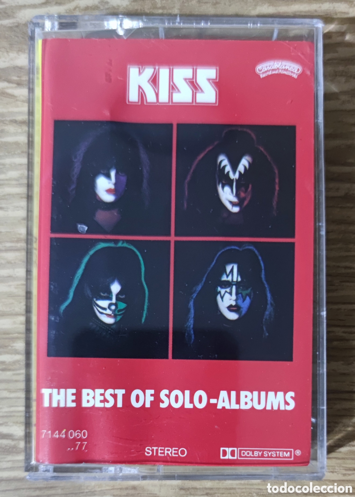 Casetes antiguos: Cassette Kiss - The Best of Solo Albums (1978) ed. alemana RAREZA