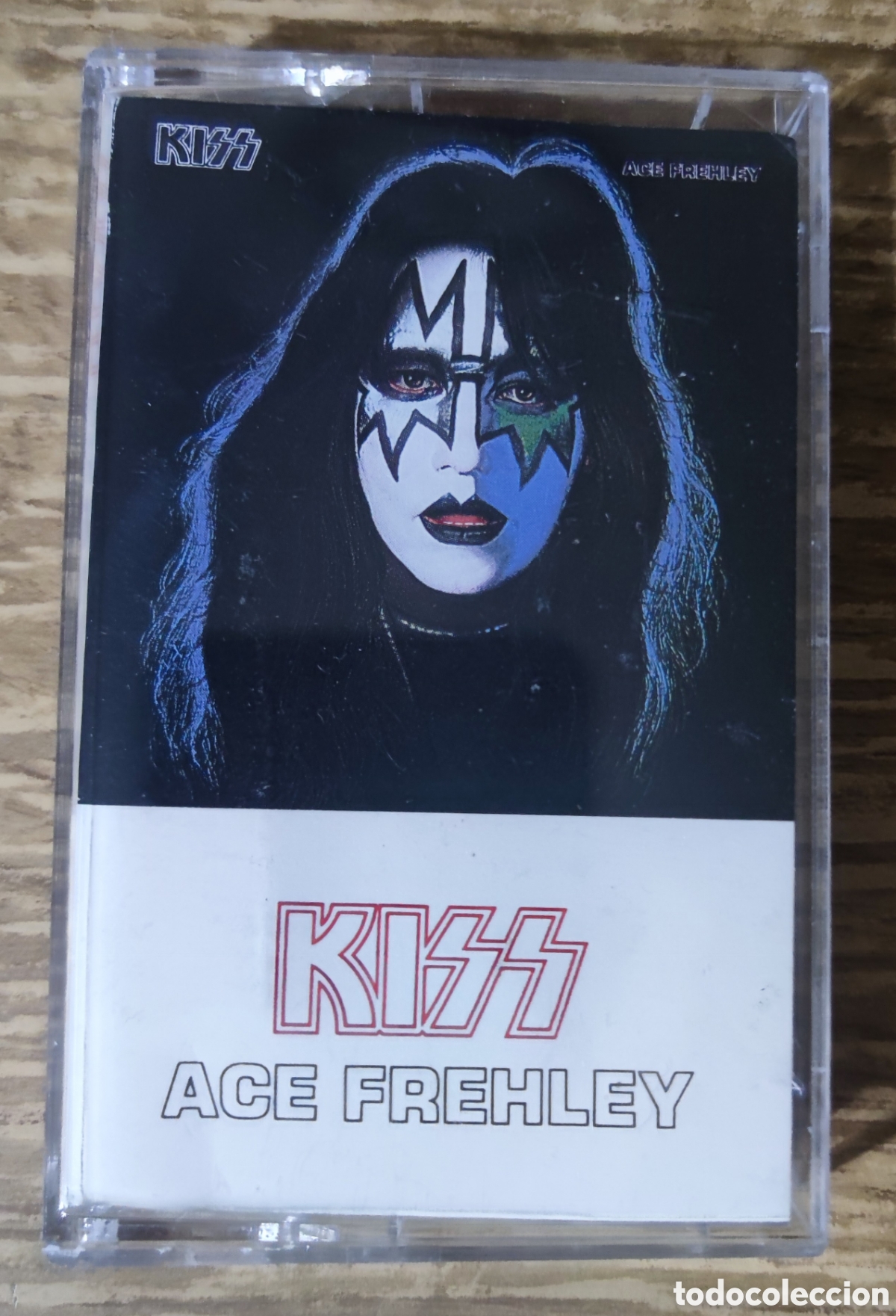 Casetes antiguos: Cassette Kiss - Ace Frehley (1978) ed. americana