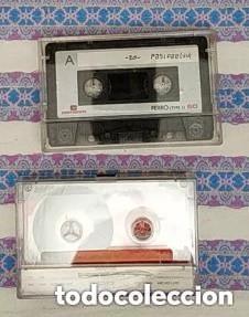 Casetes antiguos: 2 CINTAS CASETE USADAS PARA GRABAR -A&Ntilde;OS 90