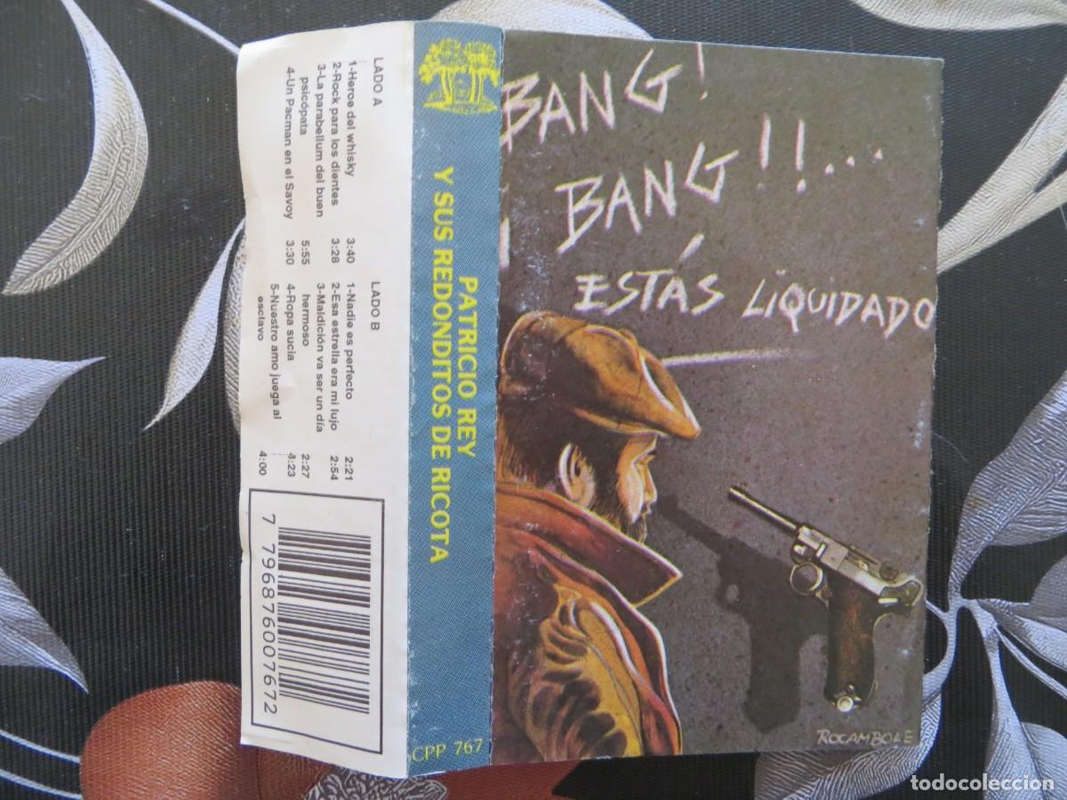 Cassettes Anciennes: Patricio Rey Y Sus Redonditos De Ricota - &iexcl;Bang! &iexcl;Bang!!... Est&aacute;s Liquidado (Cass) SOLO FUNDA