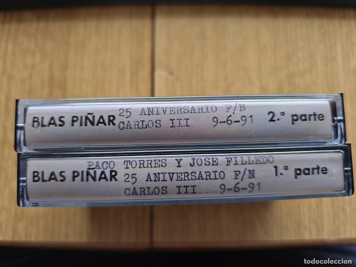 Cassetes antigas: Blas Pi&ntilde;ar: 25 aniversario de Fuerza Nueva 2 casetes (09-06-91)