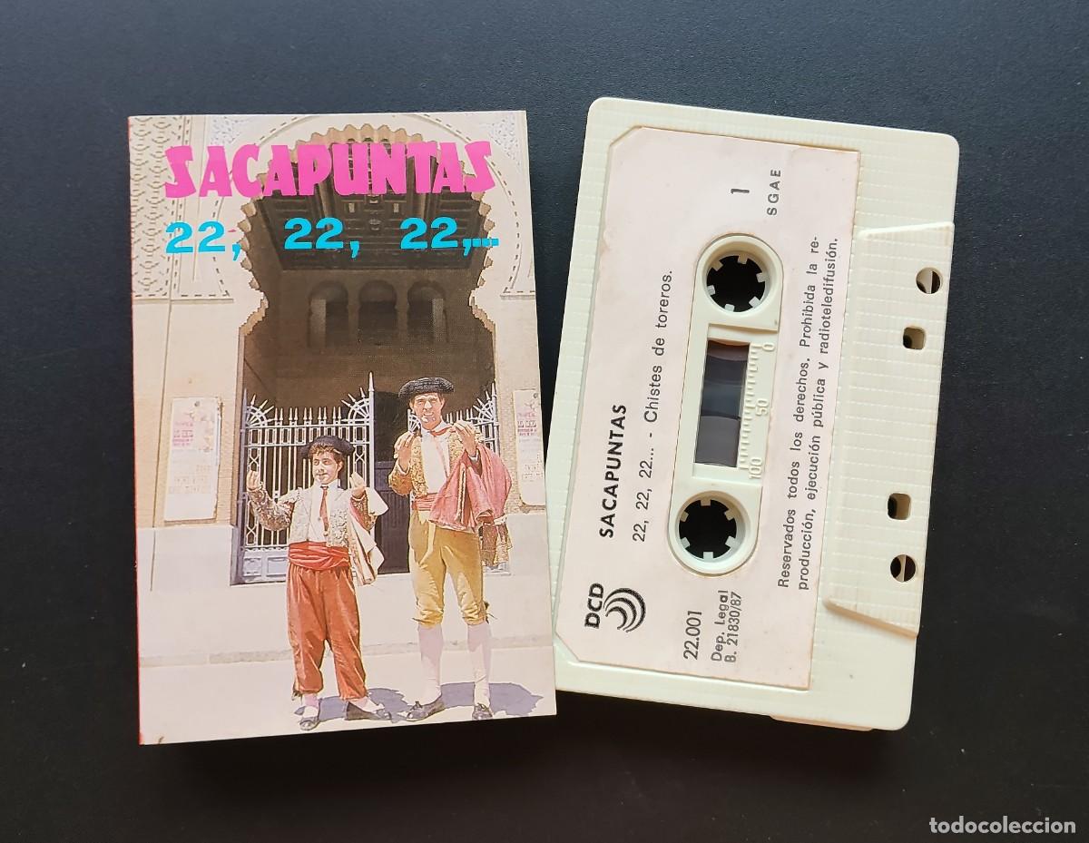Casetes antiguos: CINTA CASETE CASSETTE CHISTES DUO SACAPUNTAS