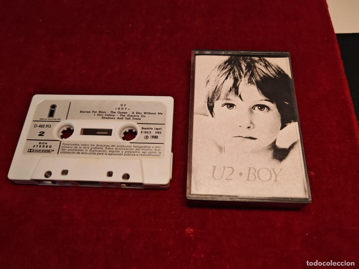 Casetes antiguos: casete U2 boy island records 1980/. 83 edici&oacute;n espa&ntilde;ola