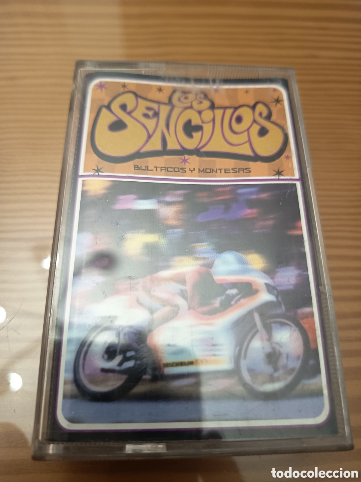 Casetes antiguos: Cinta de cassette de Los Sencillos &rdquo; Bultacos y Montesas &rdquo; primera edici&oacute;n