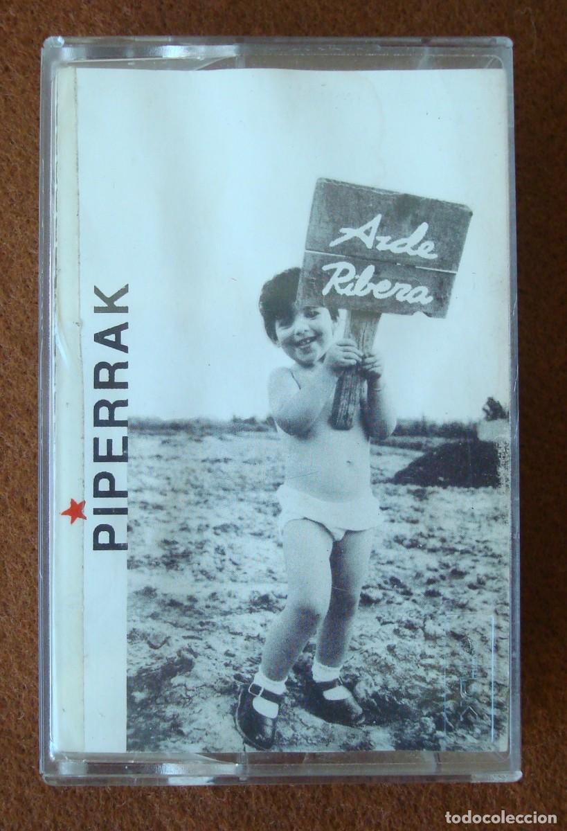 Casetes antiguos: Piperrak : Arde Ribera - Original 1994 Discos Suicidas P24K