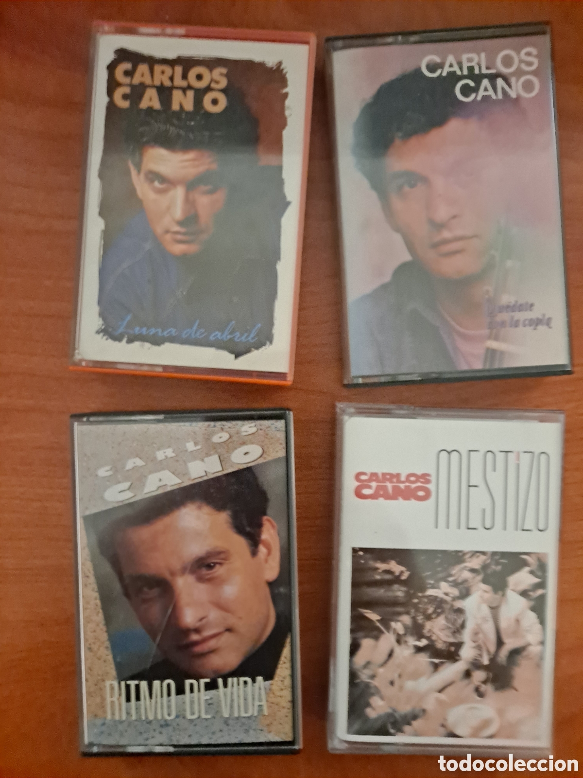 Casetes antiguos: Lote 4 cassettes originales de Carlos Cano