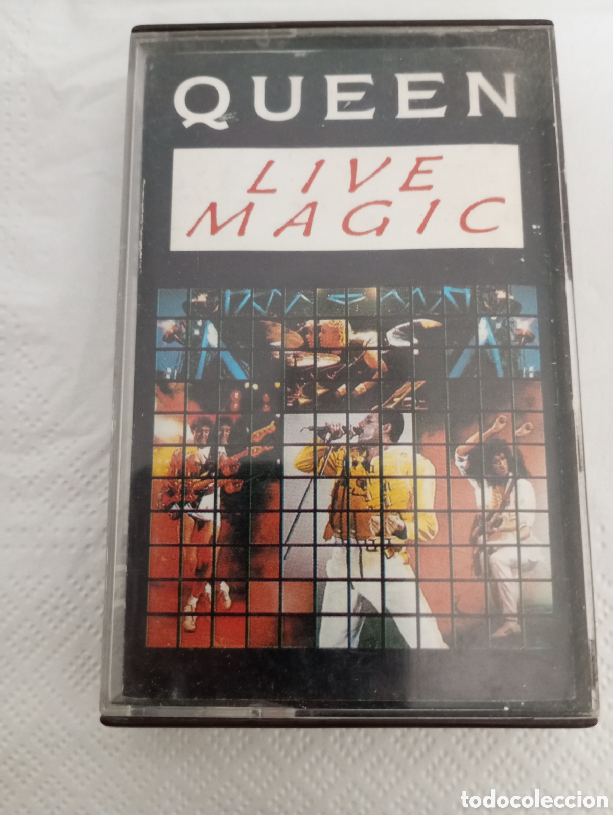Casetes antiguos: Casete Queen live magic 1986 - Foto 2