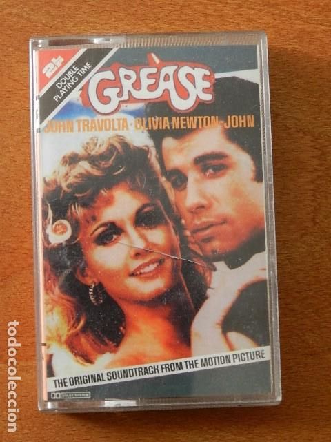 Casetes antiguos: K7 Grease The original Soundtrack from the Motion Picture BSO Banda sonora a&ntilde;o 1978 cassette