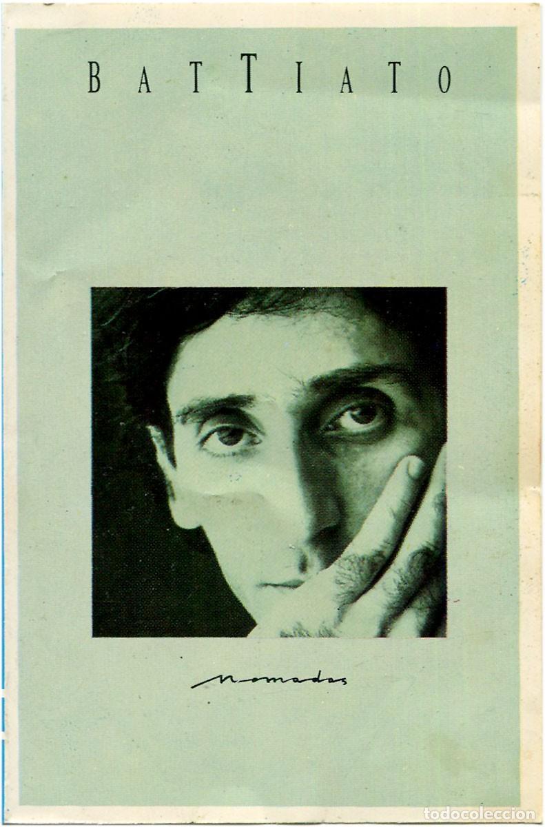 Casetes antiguos: Franco Battiato - Nomadas - Cassette Spain 1986 - EMI 266 1187744 - EX/VG+