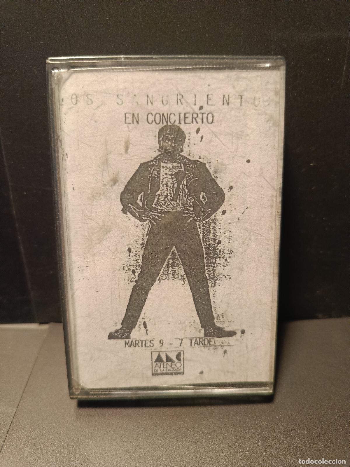 Casetes antiguos: maqueta los sangrientos del 1991 en cassette cinta ateneo de la calzada 9-4-1991 pepeto