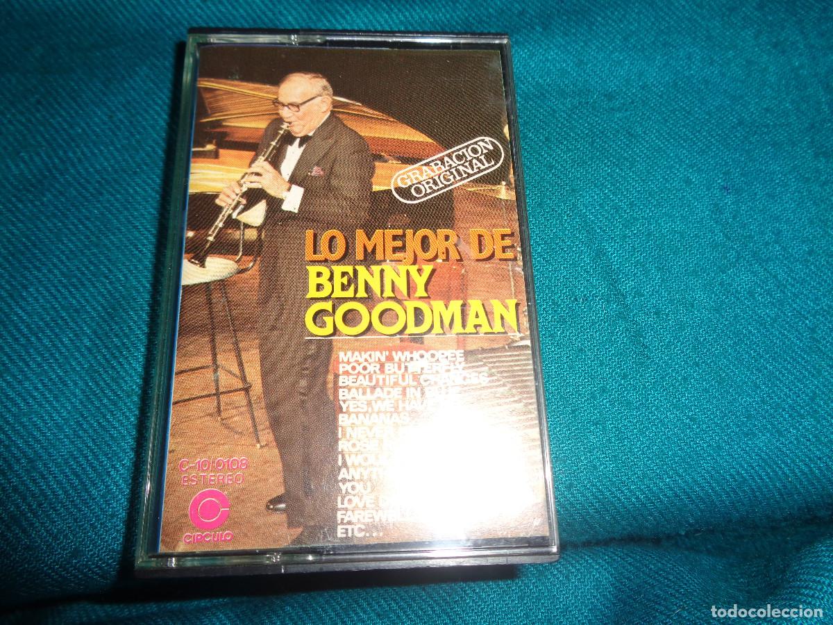Casetes antiguos: LO MEJOR DE BENNY GOODMAN. DISCOS MERCURIO, 1979. CASETE