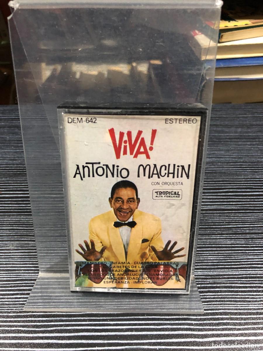 Casetes antiguos: &iexcl;Viva! Antonio Mach&iacute;n con Orquesta Antonio Mach&iacute;n
