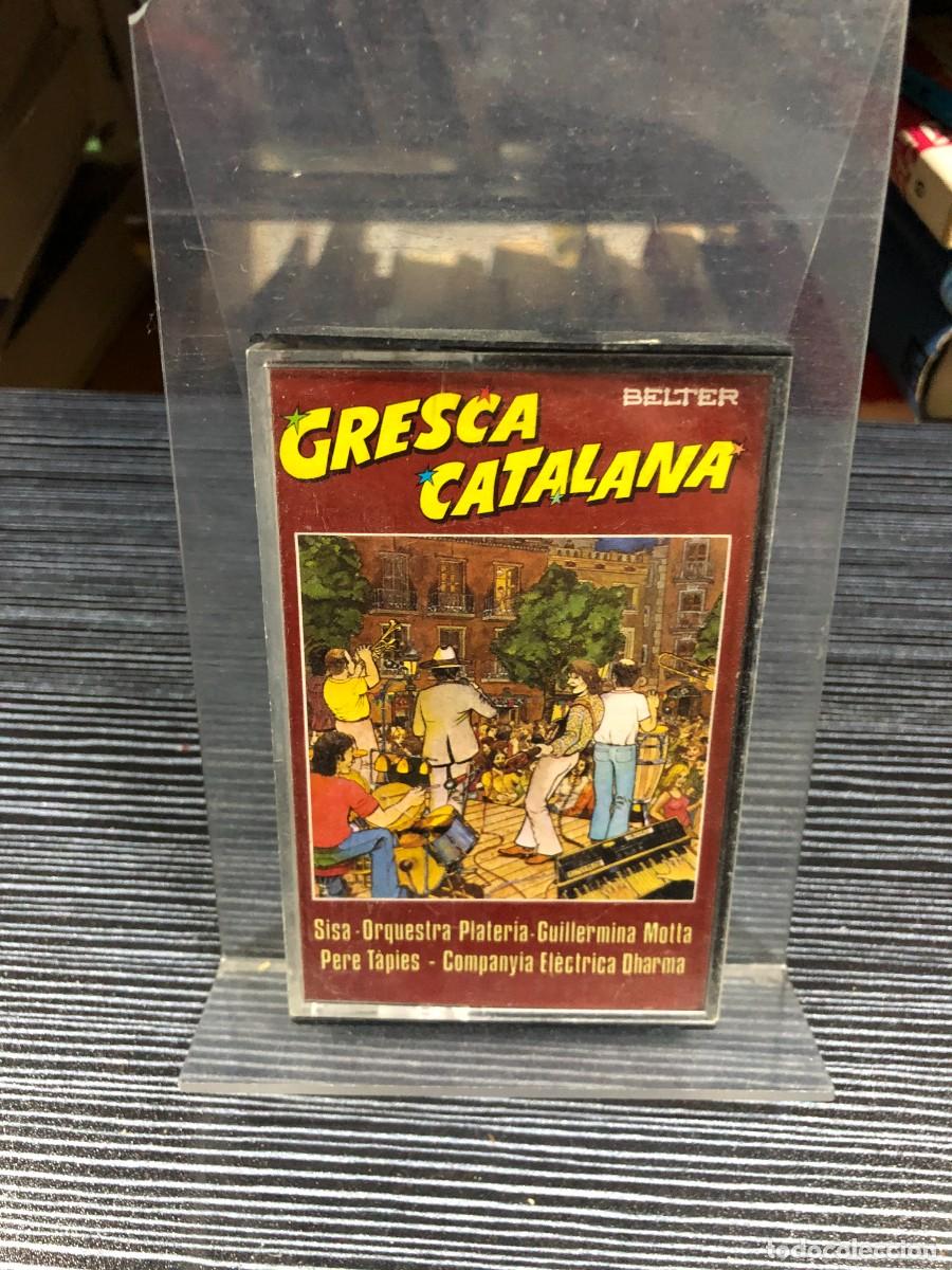 Casetes antiguos: Gresca Catalana Sisa, Orquestra Plateria, Companyia El&egrave;ctrica Dharma, etc.