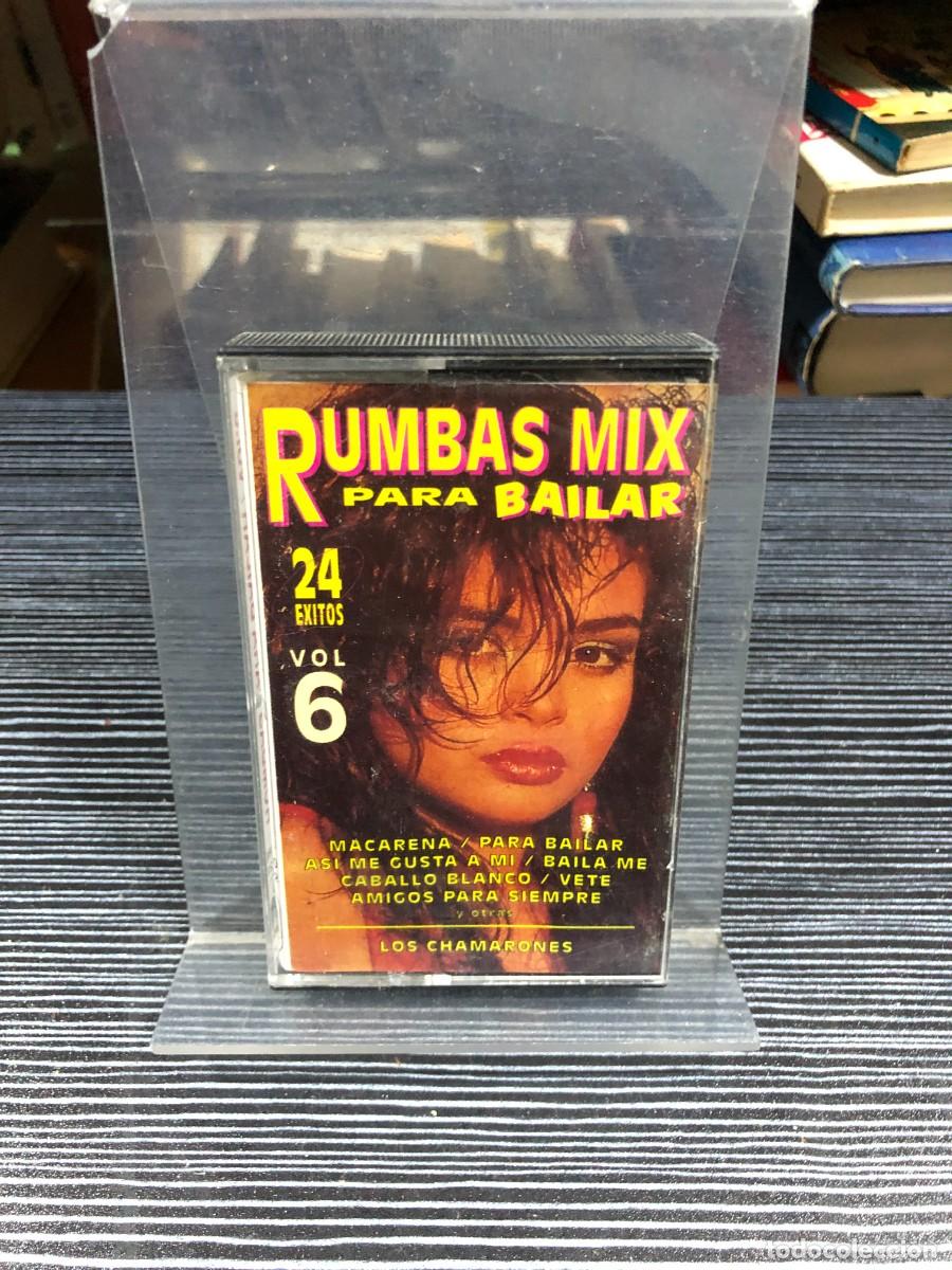 Casetes antiguos: Rumbas Mix para bailar (Vol. 6) Los Chamarones